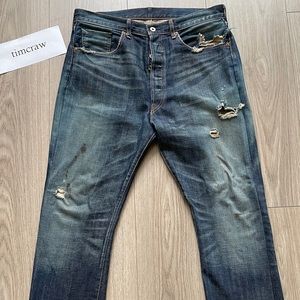 Levi’s Vintage Big E Japan 44501 LVC44-501 Jeans Denim war